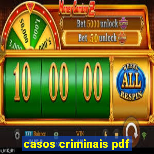 casos criminais pdf